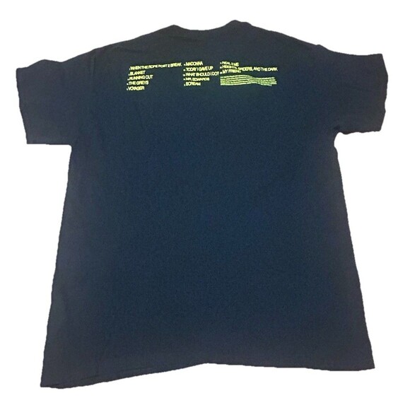 Video Store Rubberhead T-Shirt Kevin Abstract Merch Black Size M NWOT Tracklist - Picture 2 of 4